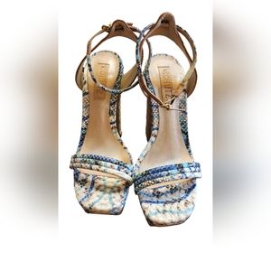 Schutz chunky heeled sandal, LNC